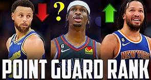 Ranking The Top 10 Point Guards In The NBA Right Now…