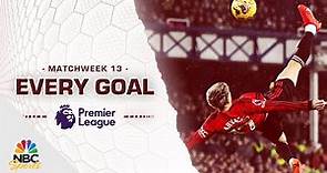 Every Premier League goal from Matchweek 13 (2023-24) | NBC Sports