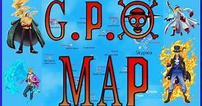 GPO Map . Grand Piece Online Map.