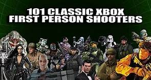 101 First Person Shooters for Original Xbox (All FPS Games for OG Xbox) CLASSIC XBOX