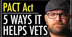 5 Ways the PACT Act Helps Veterans | VA Health Care | VA Disability | Vietnam, OIF, OEF | theSITREP