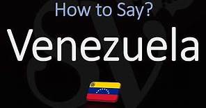 How to Pronounce Venezuela? (CORRECTLY) Spanish & English Pronunciation