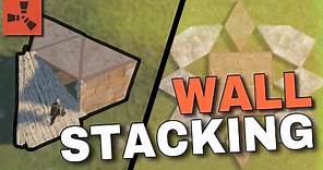 How to WALL STACK in 2022 | Rust Building Tutorial