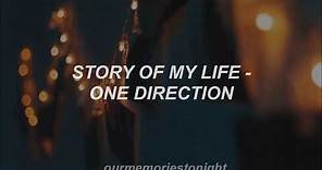 one direction - story of my life // lyrics