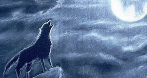 Cómo dibujar un lobo aullando de noche - Arte Divierte.
