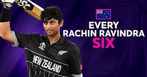 Every Rachin Ravindra six at Cricket World Cup 2023
