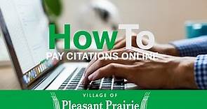 How To: Pay Citations Online