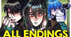 The Kid At The Back DAY 2 - ALL ENDINGS - All ROUTES