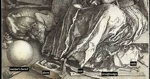 Decoding art: Dürer's Melencolia I