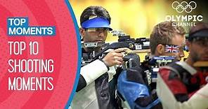 Top 10 Shooting Moments at the Olympics | Top Moments