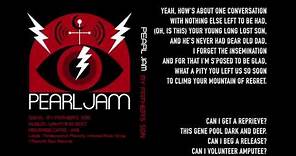 Pearl Jam - My Father's Son - Lyrics