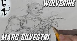 Marc Silvestri drawing Wolverine
