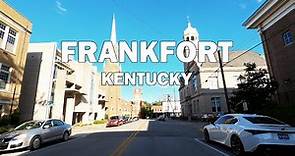 Frankfort, Kentucky - Driving Tour 4K