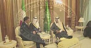 Renzi in Arabia Saudita - Incontro con il Re Salman bin Abdulaziz Al Saud (09/11/2015)