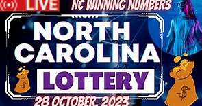 North Carolina Evening Lottery Draw Results Oct 28, 2023 - Pick 3 - Pick 4 - Cash 5 - Mega Millions
