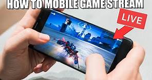 How to Live Game Stream on Mobile to Youtube, Facebook and Twitch *FREE*