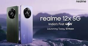 realme 12x 5G | Launching on 2nd April, 12 Noon