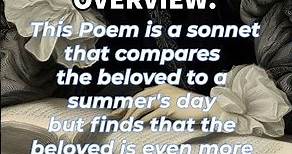 Shall I Compare Thee to a Summer's Day? | Shakespeare's Sonnet 18 Explained