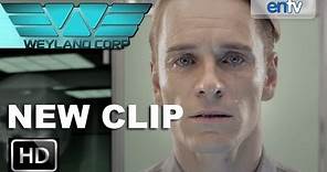 Prometheus 'David' Official Clip [HD]: Michael Fassbender Weyland Android Commercial