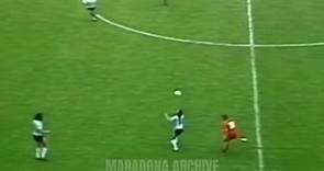 Diego Maradona dribbling past the entire Belgium defense in the semi final of the World Cup, Mexico 1986. || #fyp #maradona #football #soccer #futbol #worldcup #goat #icon #legend #80s #fypシ