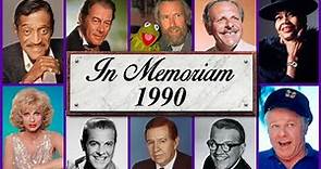 In Memoriam 1990: Famous Faces We Lost in 1990