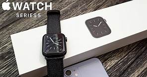 Apple Watch Series 5 Unboxing, Setup & Custom Watch Bands!