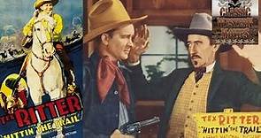 Hittin' the Trail | Western (1937) | Full Movie | Tex Ritter