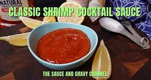 Classic Red Cocktail Sauce | Shrimp Cocktail | Cocktail Sauce | Cocktail Sauce Recipe