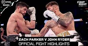 Parker pulls out after the 4th round | Zach Parker v John Ryder ...