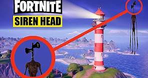 SUMMONING SIREN HEAD IN FORTNITE AT 3AM!! (siren head sightings in fortnite) *PART 2*