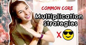 COMMON CORE // 3rd Grade Multiplication Strategies