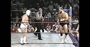 Mr Wrestling 2 vs Arn Anderson. Mid-South Wrestling 1983