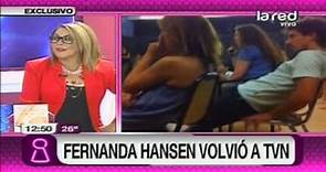 Más detalles sobre el regreso de Fernanda Hansen a TVN