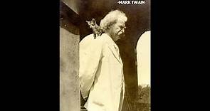 MARK TWAIN---A man who loved Cats ;) and was a GENIUS besides!