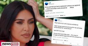 Kim Kardashian ADDRESSES Kanye's Twitter Rant on KUWTK!