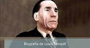 Biografía de Louis Renault