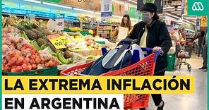 Extrema inflación en Argentina: Las consecuencias de la grave crisis económica