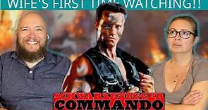 Commando (1985) | Wife's First Time Watching | Movie Reaction