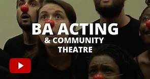 East 15 Acting School | BA Acting & Community Theatre