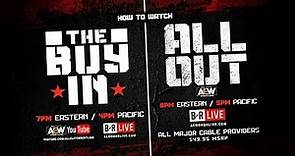 AEW ALL OUT COLD OPEN - LIVE ON PAY PER VIEW SAT, AUG 31ST - 8E/5P