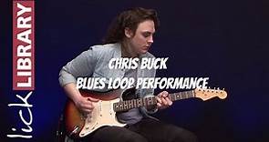 Chris Buck Guitar Solo - Melodic Blues Loop