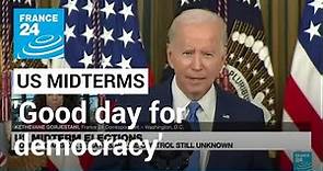 Biden hails 'good day for democracy' as Republicans fall short • FRANCE 24 English