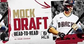 12-Team Head-to-Head Mock Draft (2024 Fantasy Baseball)