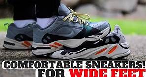 Top 5 Most Comfortable Sneakers For WIDE FEET!