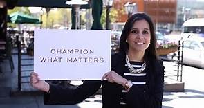 Champion What Matters - American University Washington College of Law