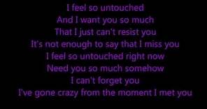 Untouched - The Veronicas w/ lyrics