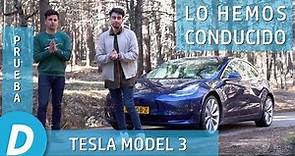 Tesla Model 3 | Primera prueba | Review en español | Diariomotor