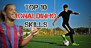 Learn 10 RONALDINHO Skills Tutorial | UFS2000