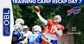 OBL 8/3: Recapping Day 7 of Bills Training Camp | Buffalo Bills