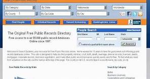 How to find free public records